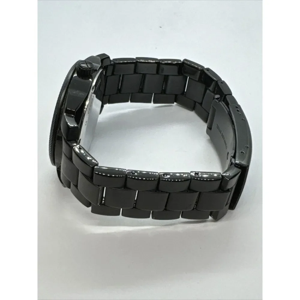 Fossil Machine FS4775 Women Black Stainless Steel Analog Dial Wrist Watch JNA331
